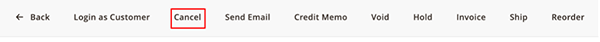 Cancel Button